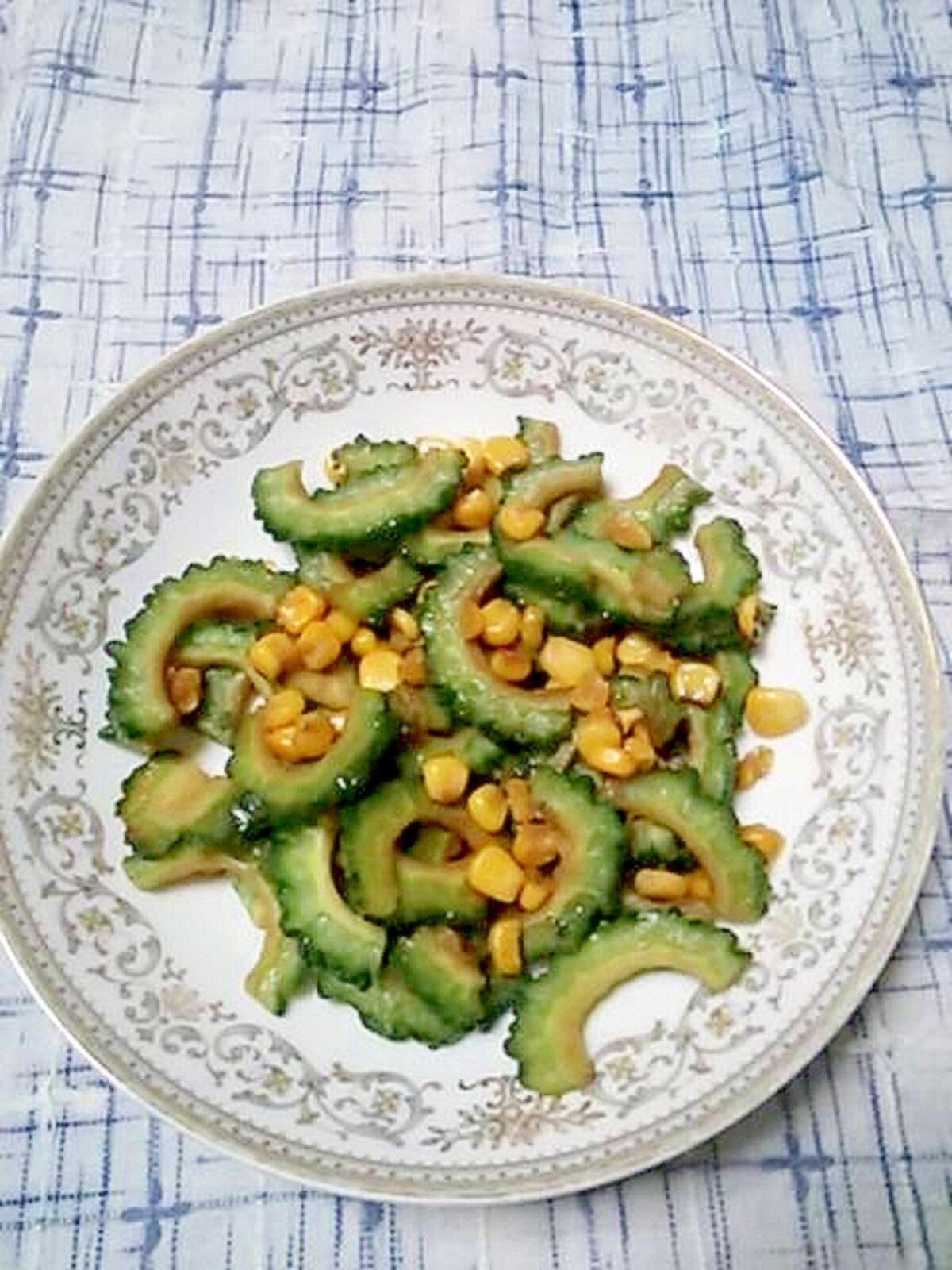 ゴーヤコーンのバター醤油炒め レシピ 作り方 By ティア アスラン 楽天レシピ